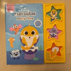 2 for $6! New Baby shark potty book new opened